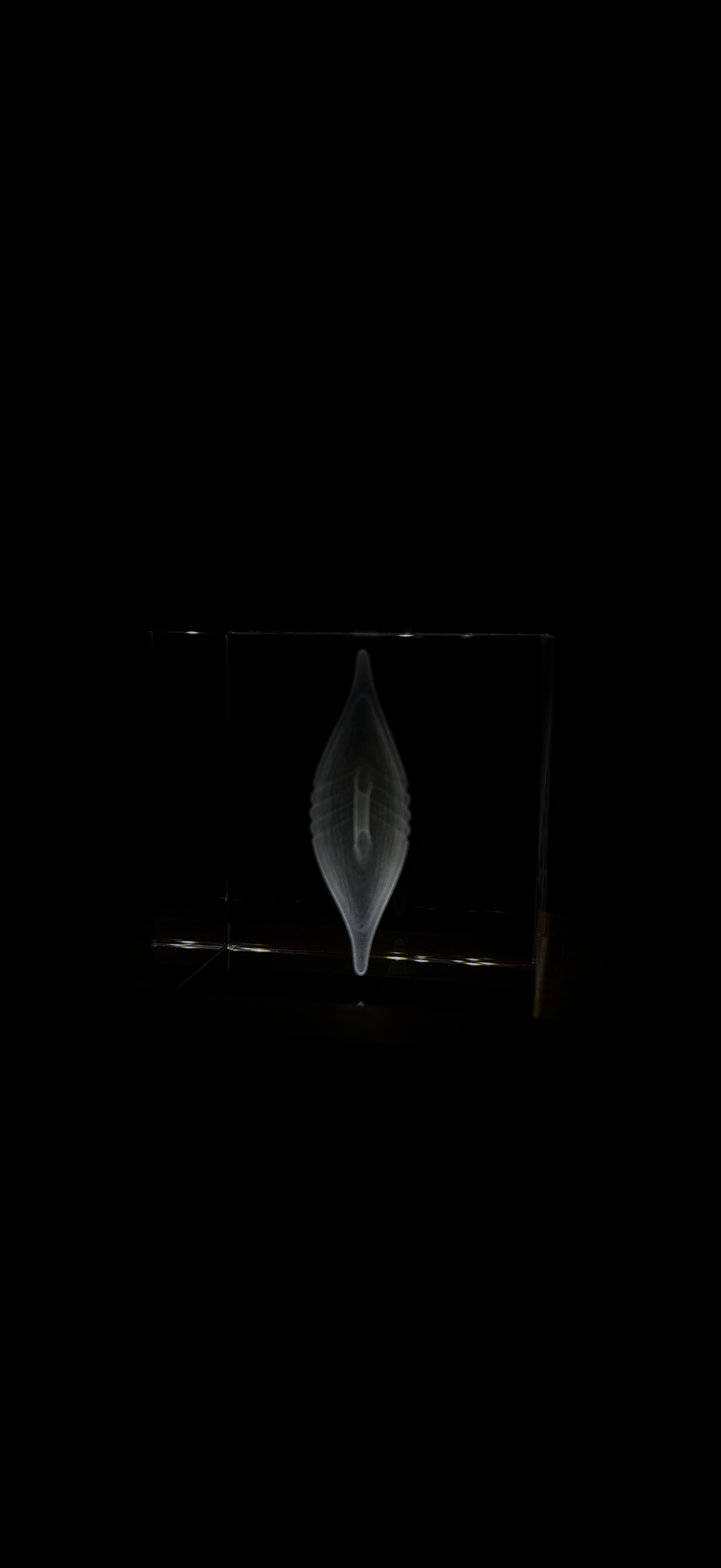 Engraved K9 Crystal