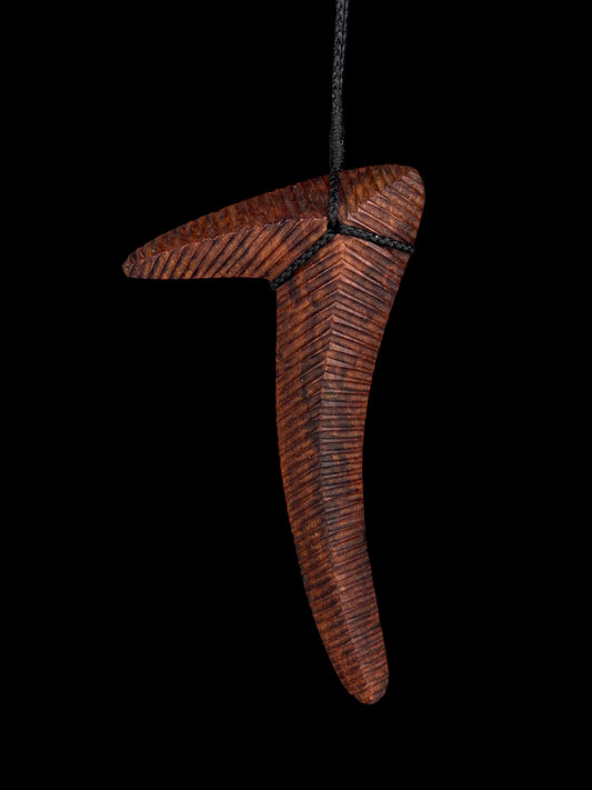 Fluted Hunting Boomerang