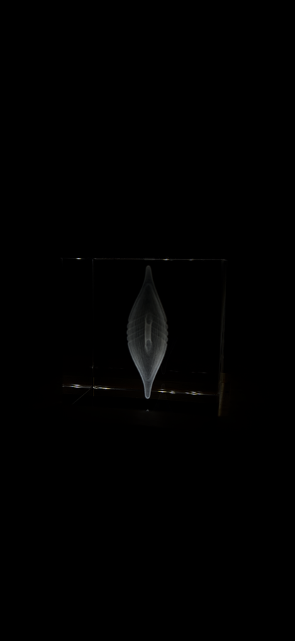 Engraved K9 Crystal