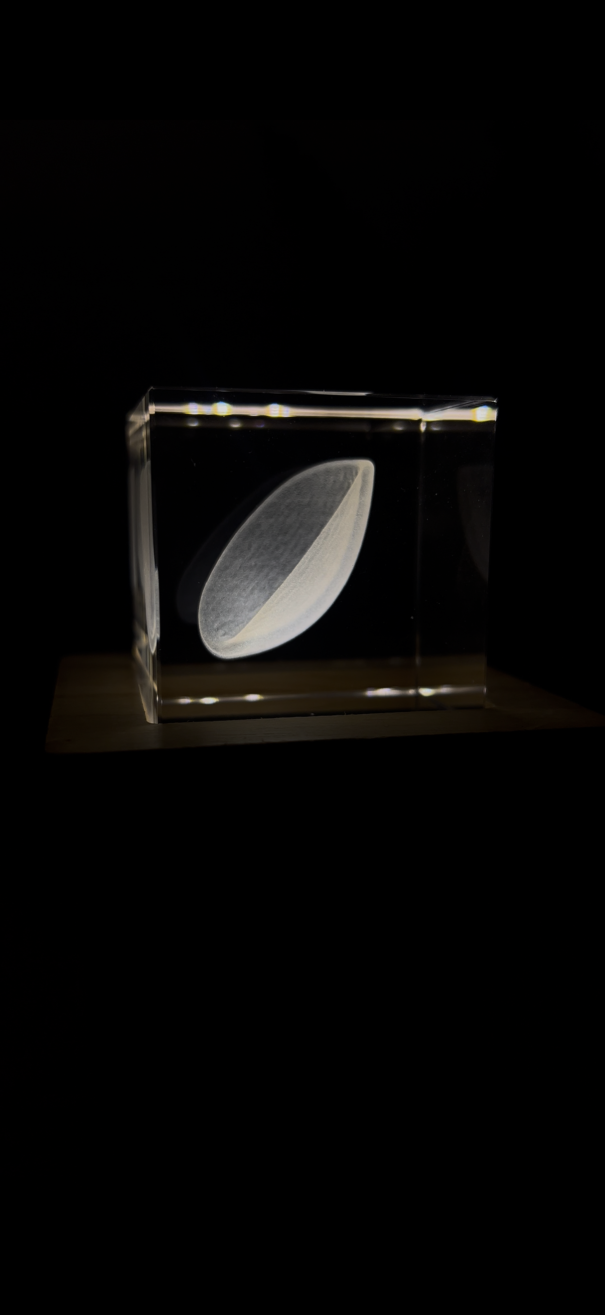 Engraved K9 Crystal