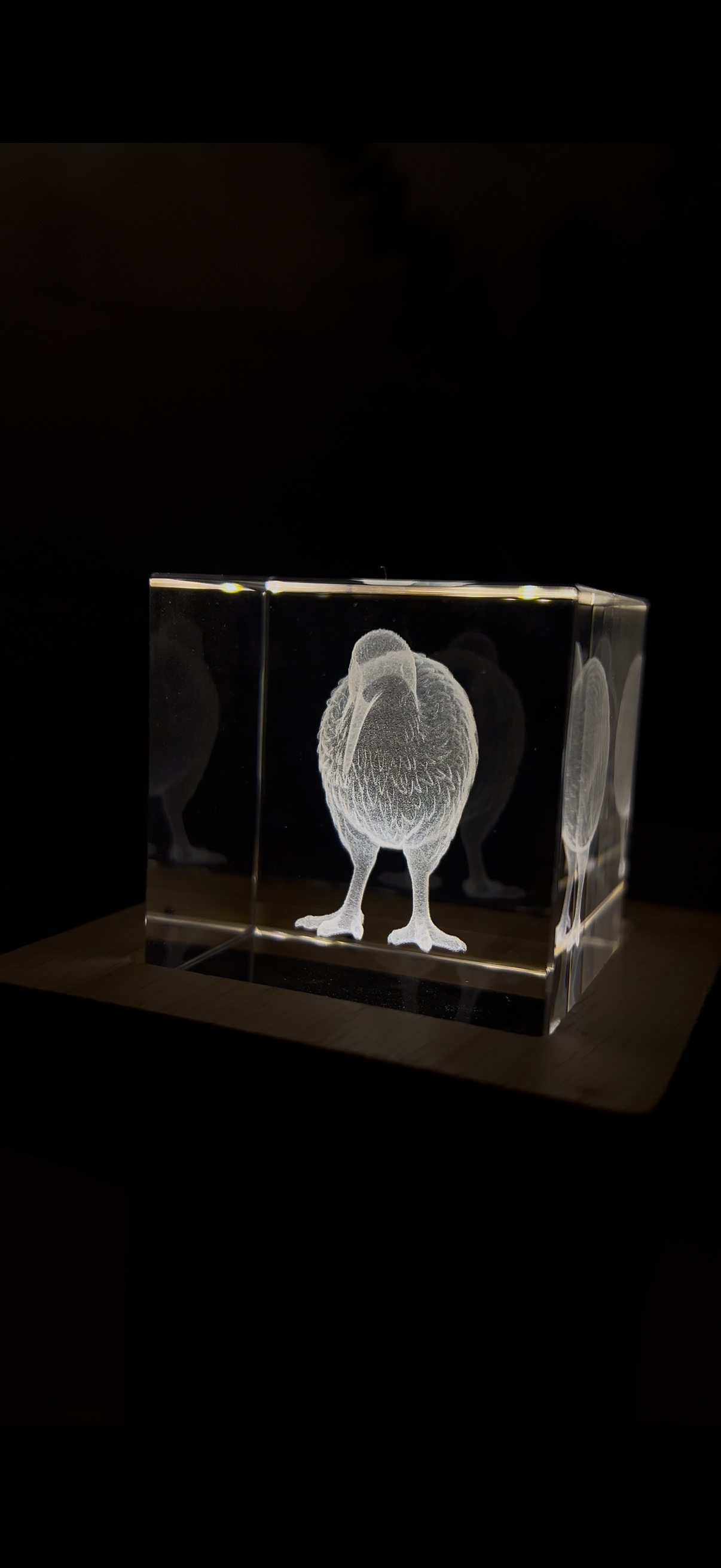 Engraved K9 Crystal